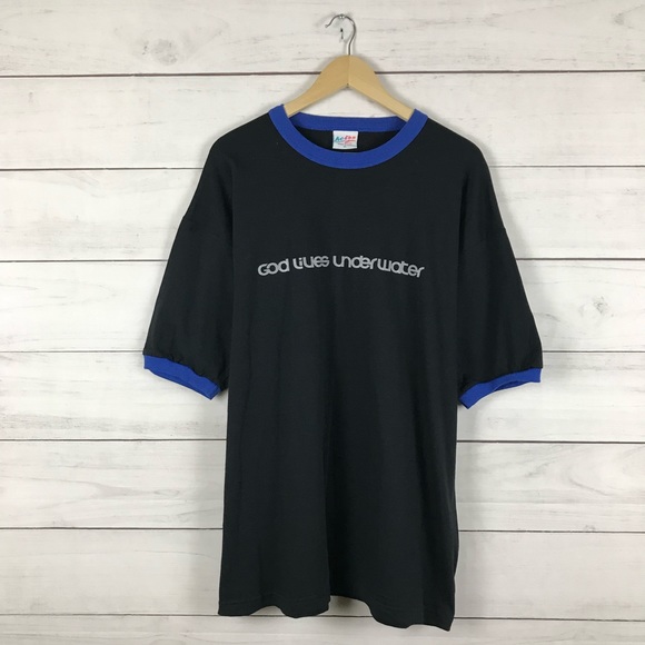 Vintage GLU God Band T-Shirt - Picture 1 of 5